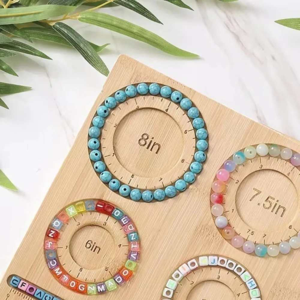 8 Type Wooden Flocked Beading  - огляд і ціна Jewelry Making Board