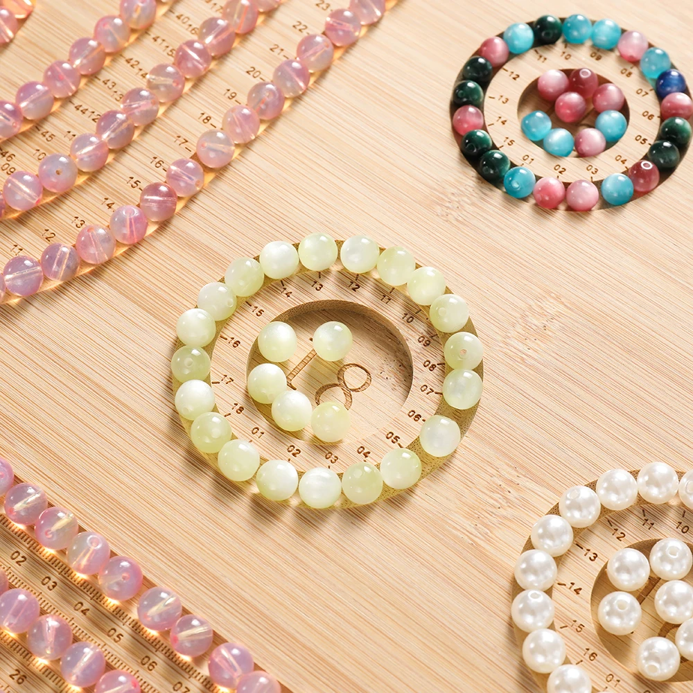 8 Type Wooden Flocked Beading  - огляд і ціна Jewelry Making Board
