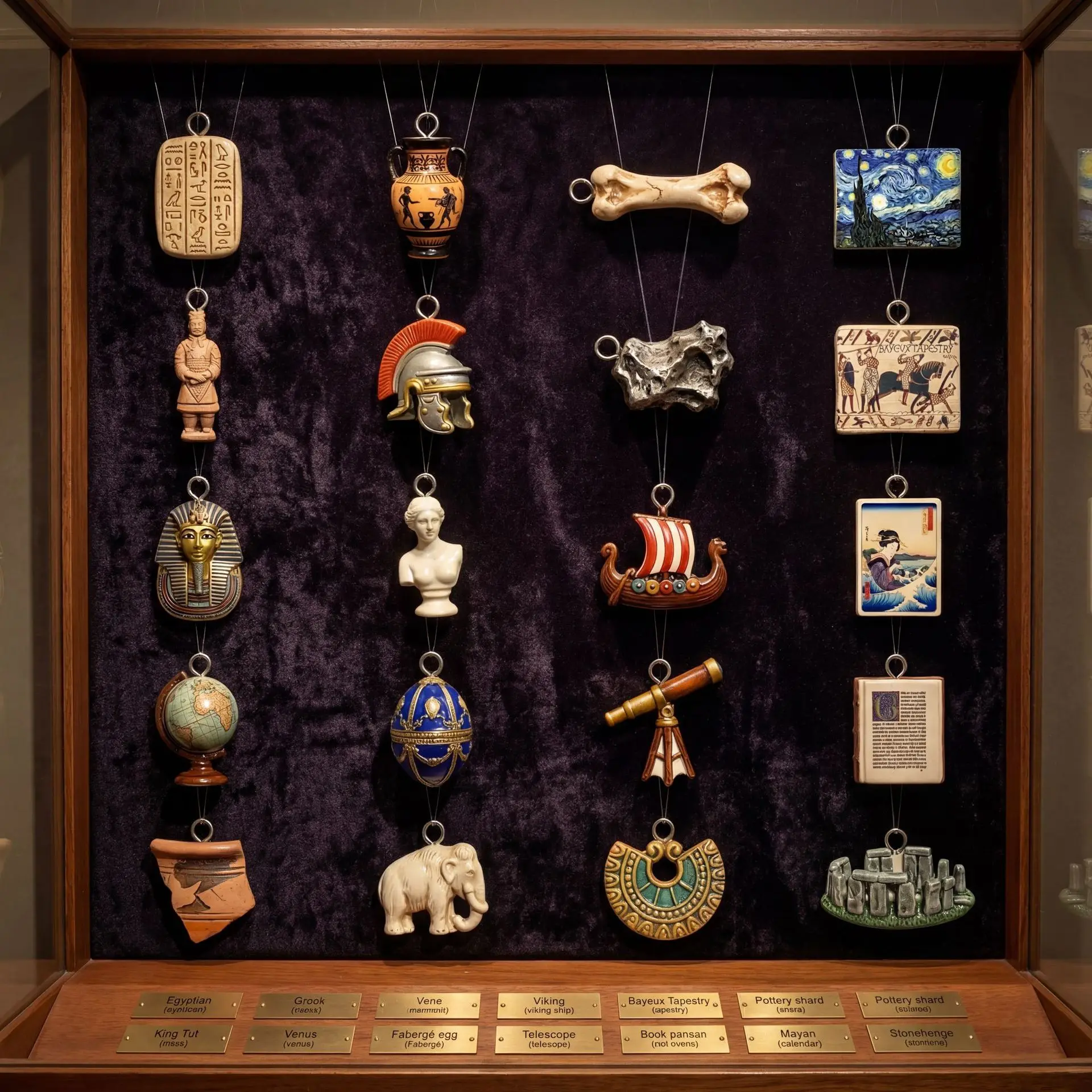 Mini World History Antique Fig - огляд і ціна Jewelry Making History