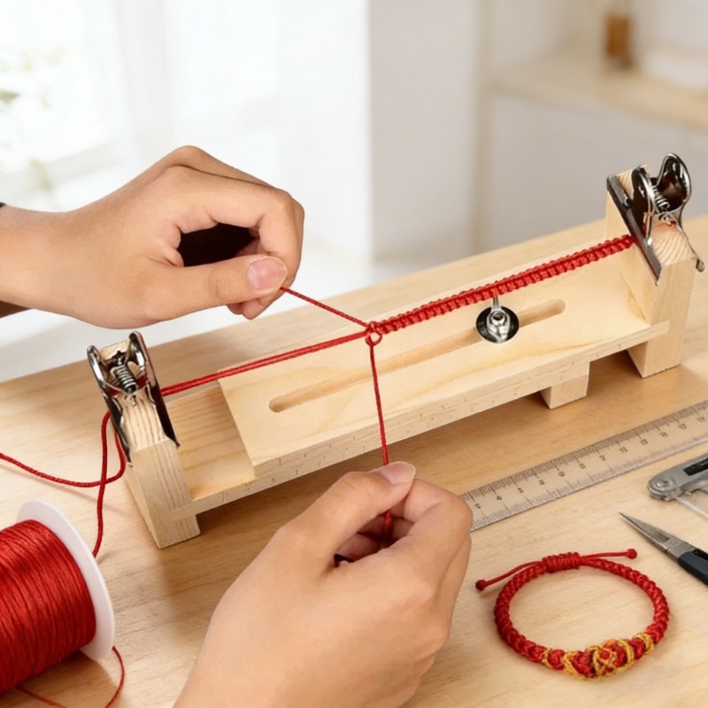 Solid Wood Bracelet Weaving Fi - огляд і ціна Jewelry Making Machines