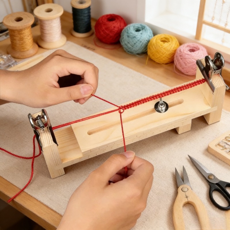 Solid Wood Bracelet Weaving Fi - огляд і ціна Jewelry Making Machines