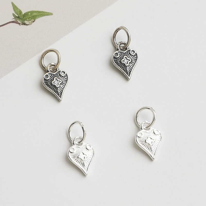 925 Silver Pendant Heart Charm - огляд і ціна Jewelry Making In La
