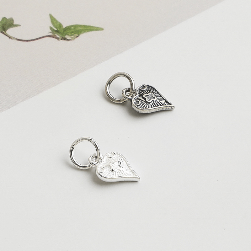 925 Silver Pendant Heart Charm - огляд і ціна Jewelry Making In La