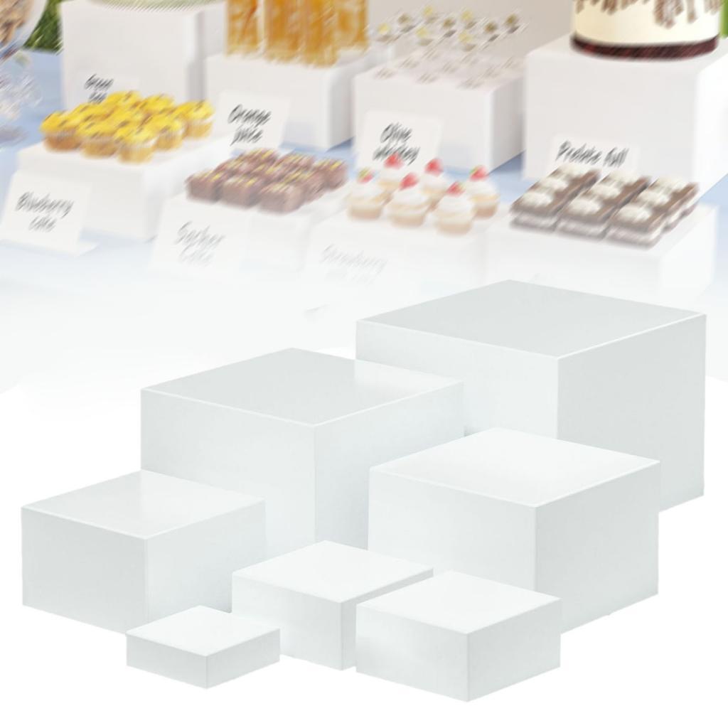 7 Pieces Acrylic Cube Display  - огляд і ціна Jewelry Making Board
