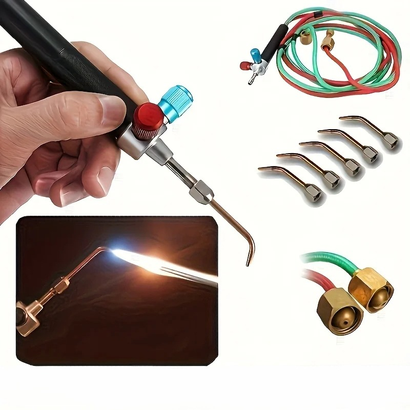 5 Tip Oxygen Welding Torch Kit - огляд і ціна Jewelry Making Torch